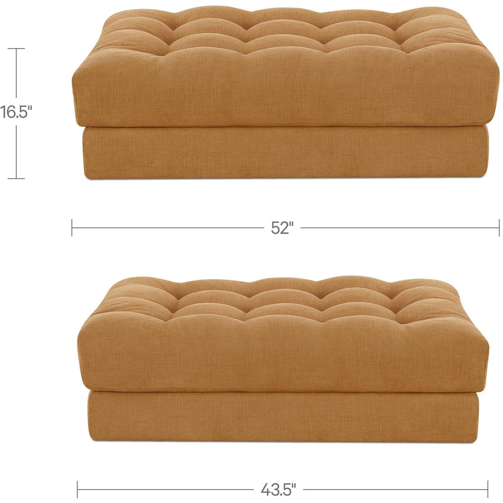 Davie Ottoman Golden Yellow - Image 6