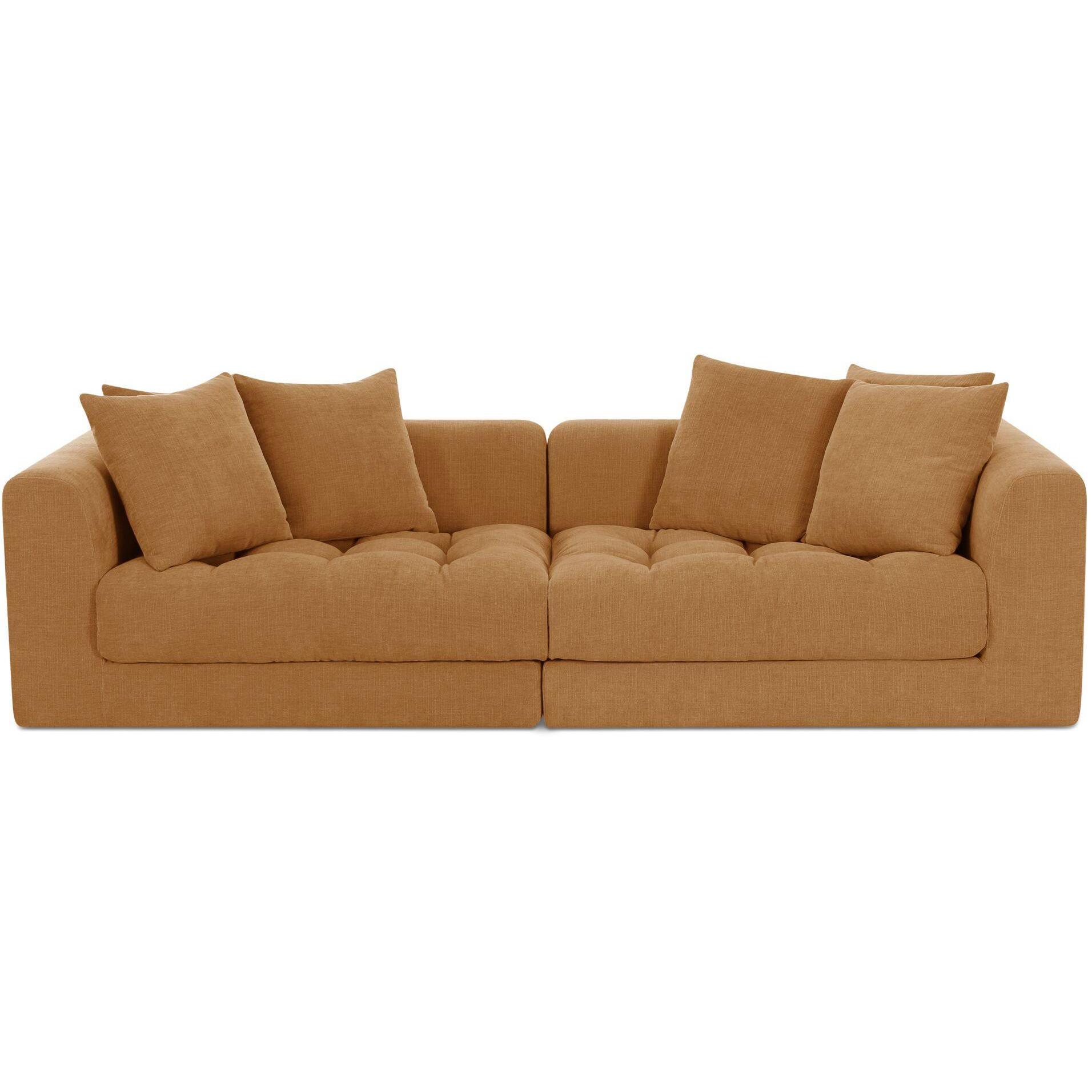 Davie Modular Sofa Golden Yellow