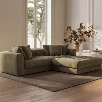 Alternative view of Davie Nook Modular Sectional Olive