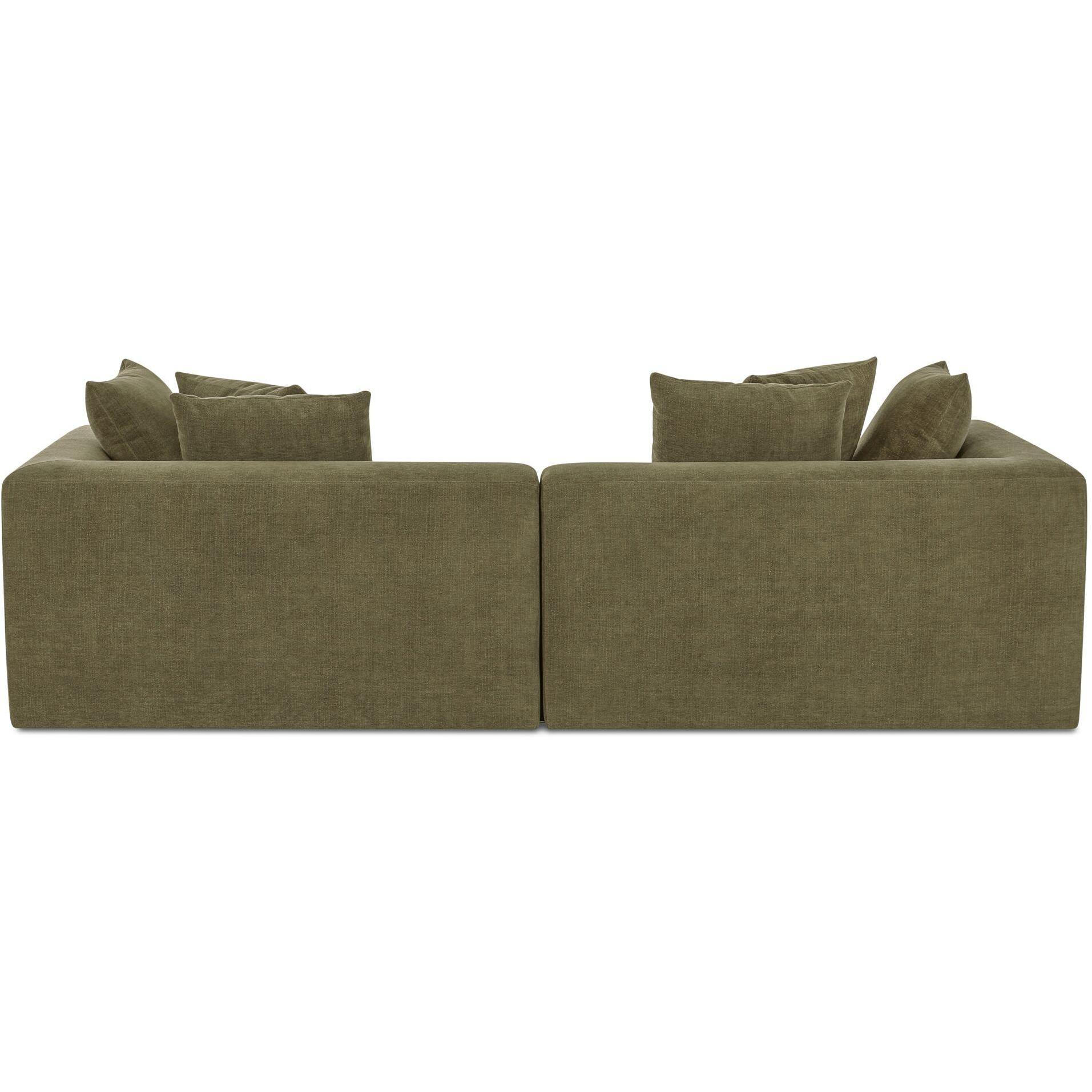 Davie Nook Modular Sectional Olive 5 Davie Nook Modular Sectional Olive - Image 5
