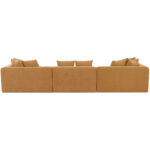 Davie Lounge Modular Sectional Golden Yellow - Image 5