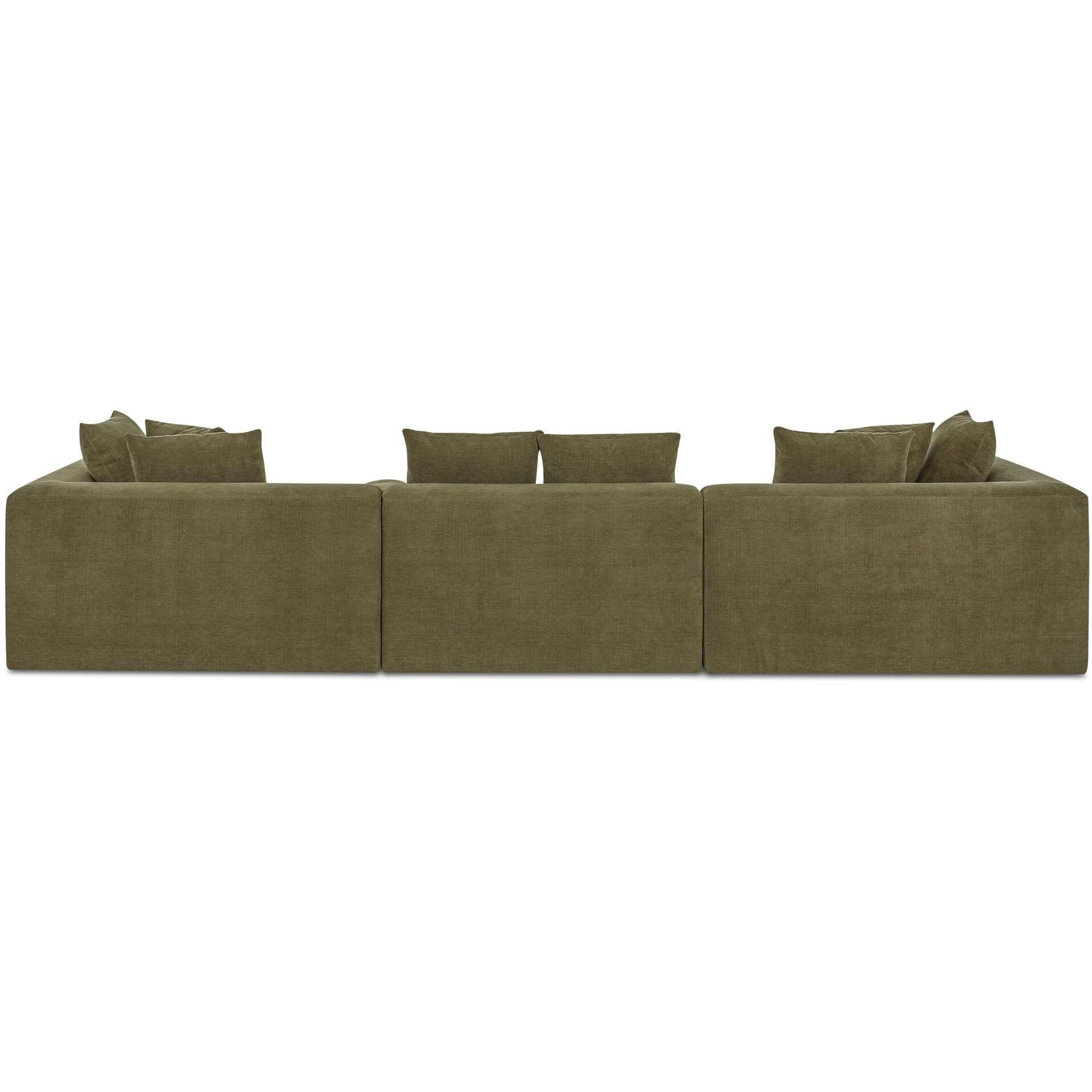Davie Lounge Modular Sectional Olive - Image 5