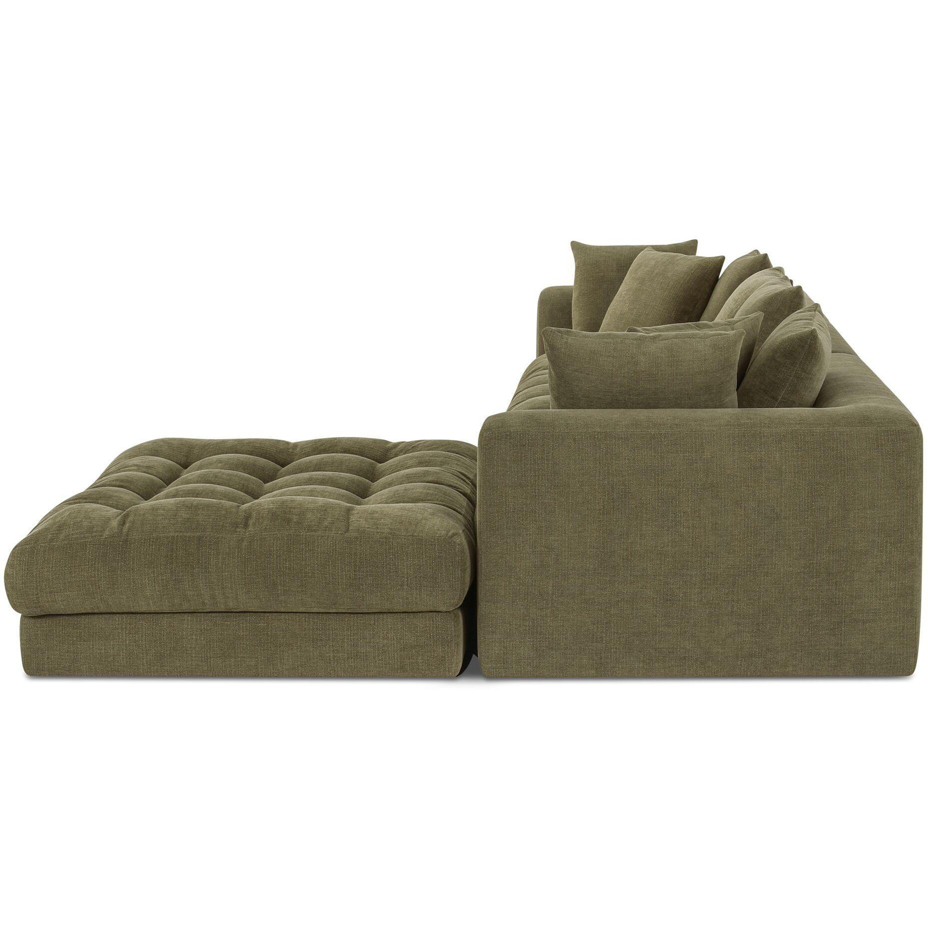Davie Lounge Modular Sectional Olive - Image 4