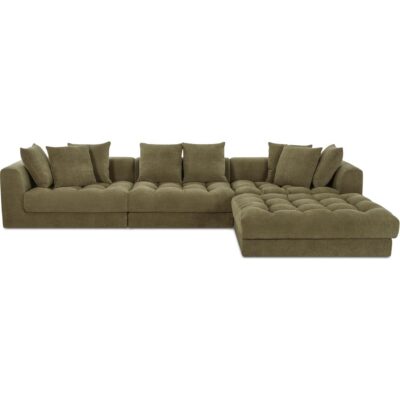 Davie Lounge Modular Sectional Olive