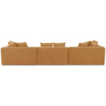Davie Classic L Modular Sectional Golden Yellow 8 Davie Classic L Modular Sectional Golden Yellow - Image 3