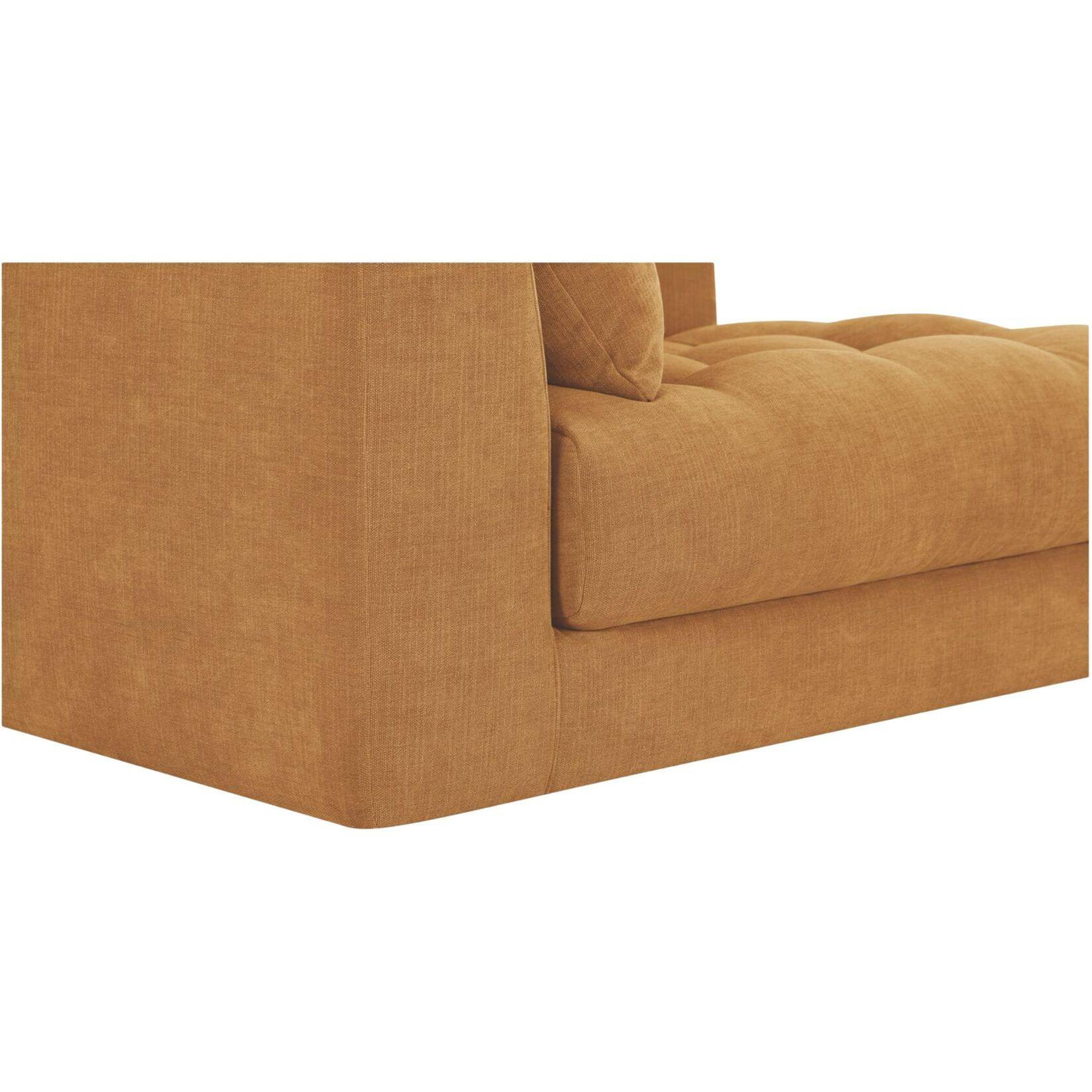 Davie Classic L Modular Sectional Golden Yellow 4 Davie Classic L Modular Sectional Golden Yellow - Image 4