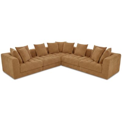Davie Classic L Modular Sectional Golden Yellow