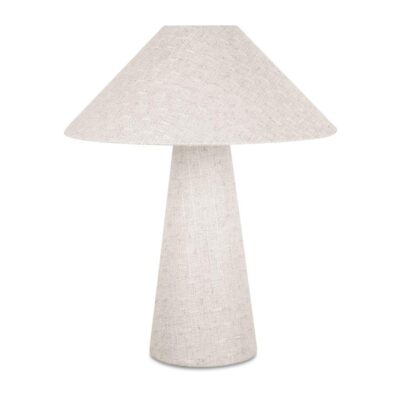 Nori Table Lamp Flecked White