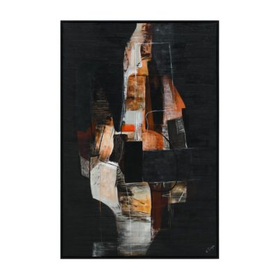 Nocturne Hand-Painted Canvas Art