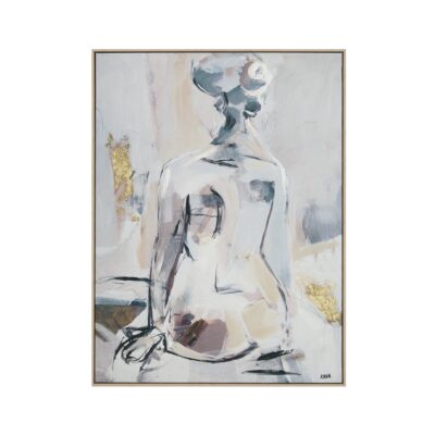 Amelie Hand-Painted Canvas Art