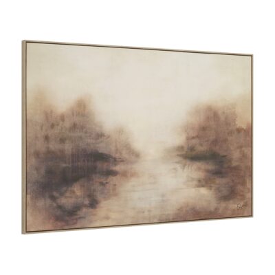 Alternative view of Onda Hand-Painted Canvas Art