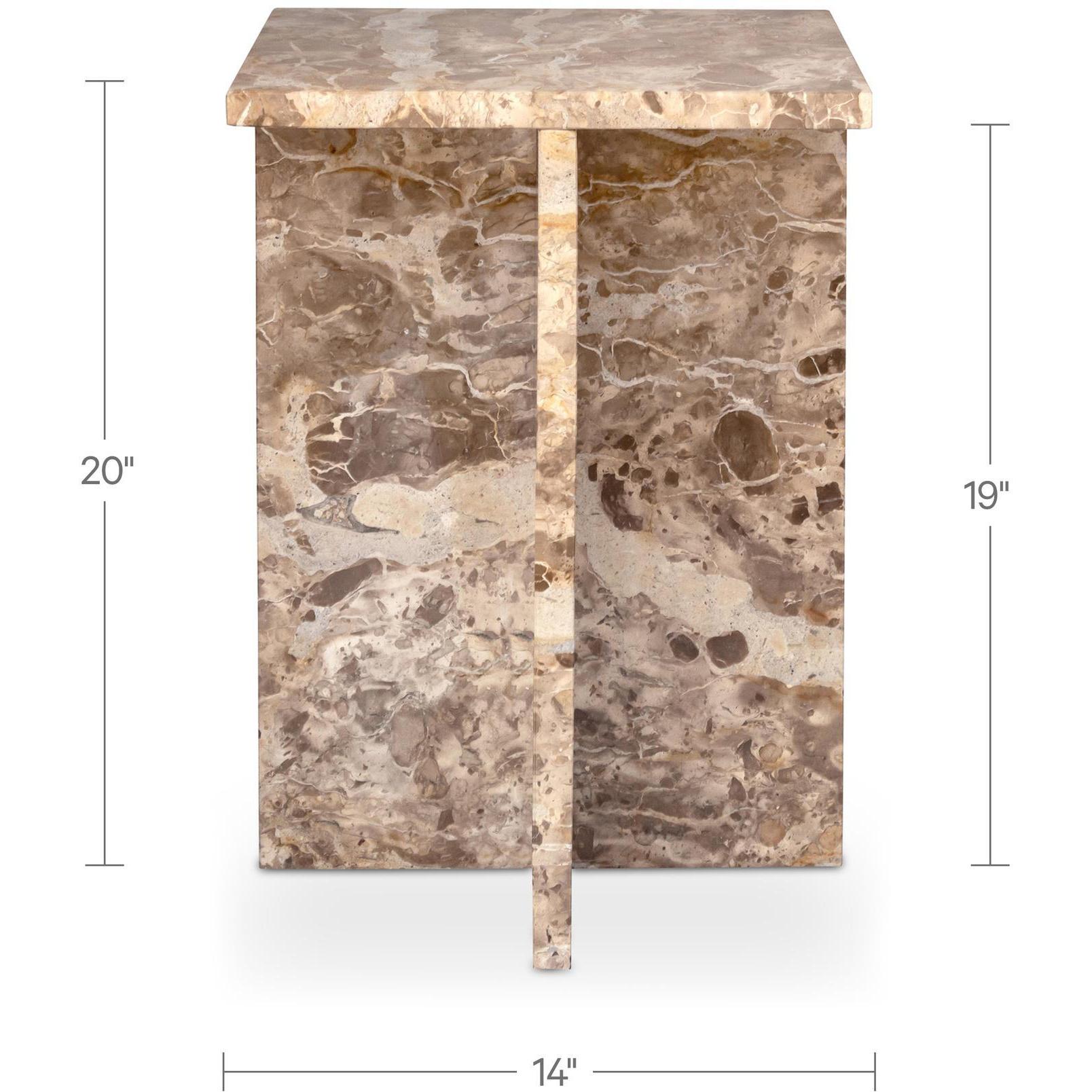 Blair Accent Table Panther Marble - Image 3