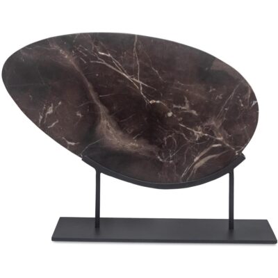 Galen Sculpture Saint Laurent Brown Marble