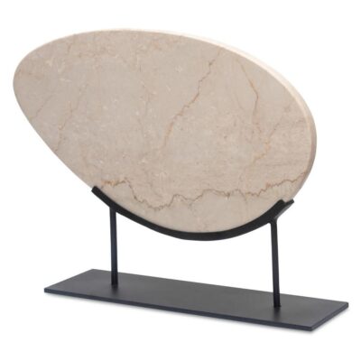 Alternative view of Galen Sculpture Botticino Beige Marble
