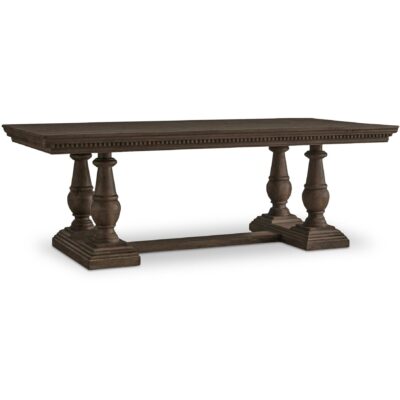 Alternative view of Everson Dining Table Brown