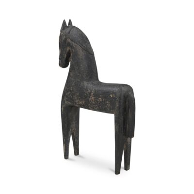 Alternative view of Gallant Wooden Sculpture Black