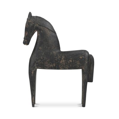 Gallant Wooden Sculpture Black