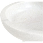 Palermo Pedestal Bowl White Marble - Image 4