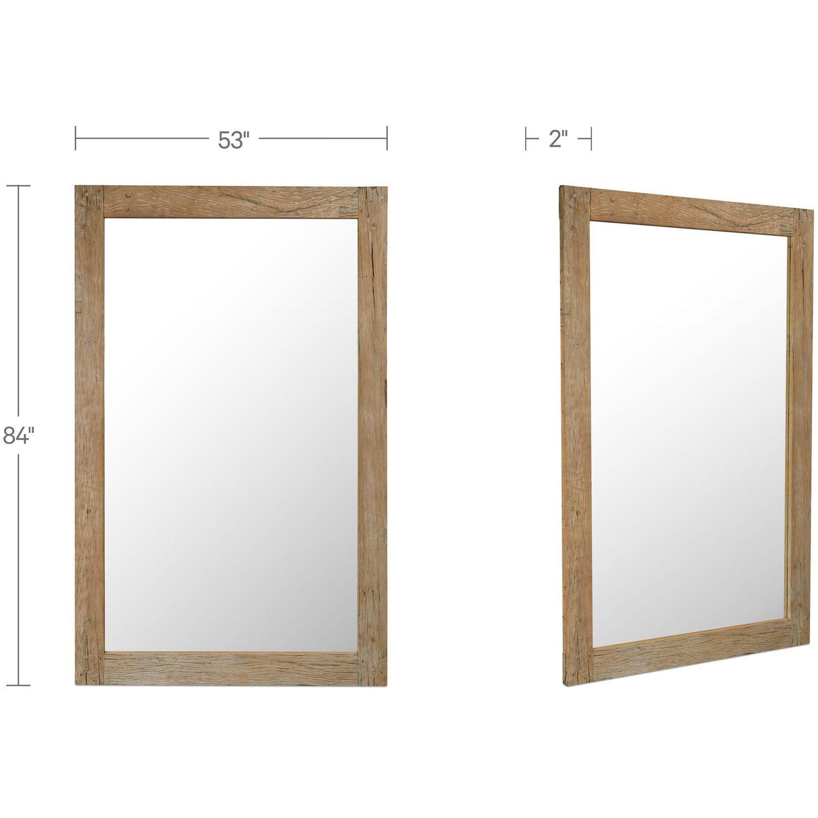 Orchard Reclaimed Wood Floor Mirror - Image 3