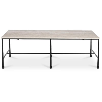 River Coffee Table Botticino Marble