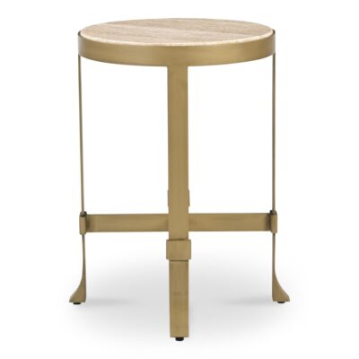 Holli Side Table Travertine