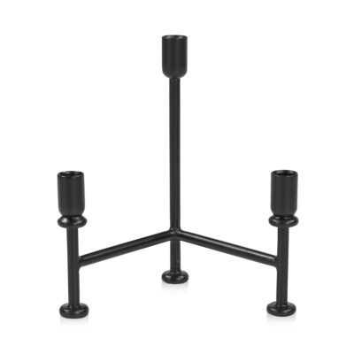 Cicero Candle Holder Black