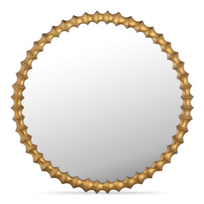 Whitby Mirror Aged Brass