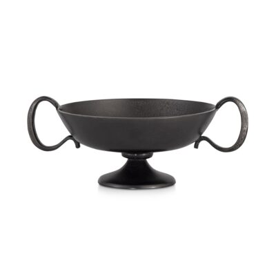 Floris Decorative Bowl Black Cast Aluminum