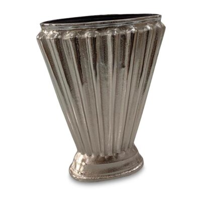 Alternative view of Jade Vase Aged Pewter Cast Aluminum