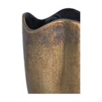 Athena Cast Aluminum Vase Antique Brass 6 Athena Cast Aluminum Vase Antique Brass - Image 3