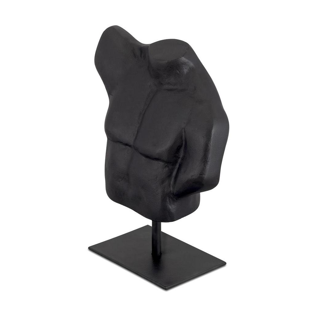 Victor Cast Alumiinum Sculpture Aged Black - Image 3