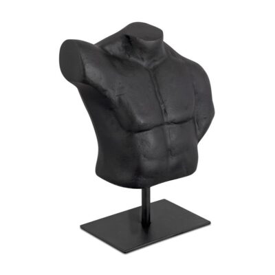 Alternative view of Victor Cast Alumiinum Sculpture Aged Black