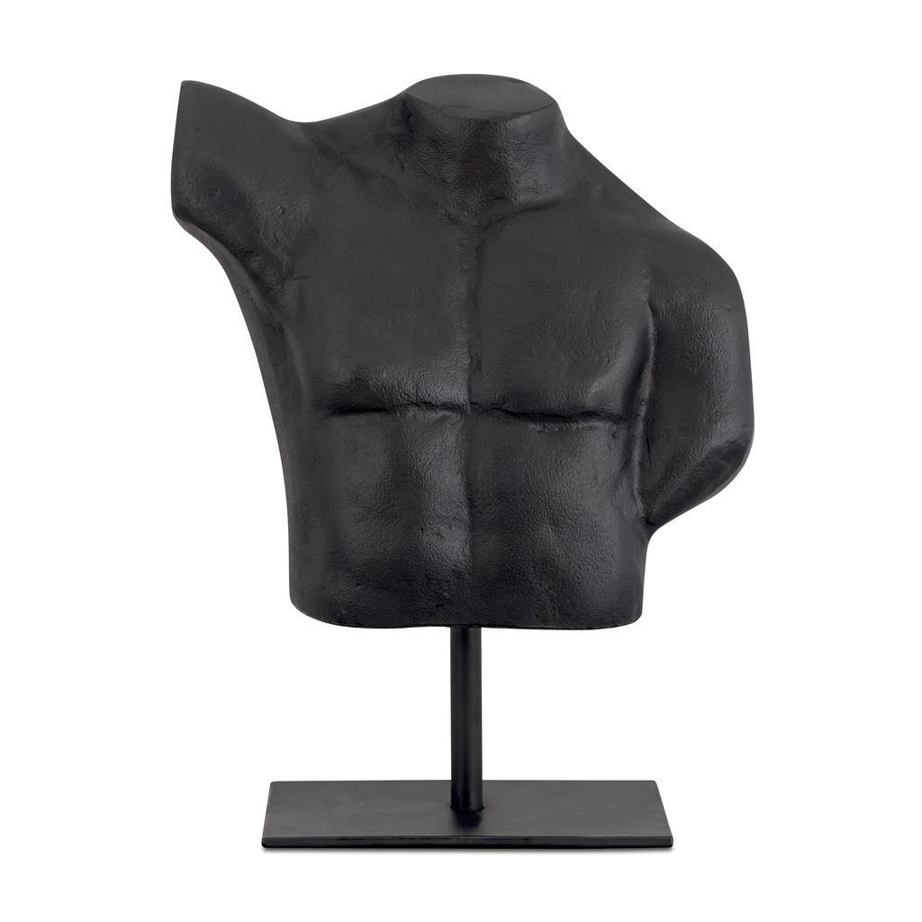 Victor Cast Alumiinum Sculpture Aged Black