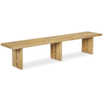 Alternative view of Tessa Dining Bench Natural