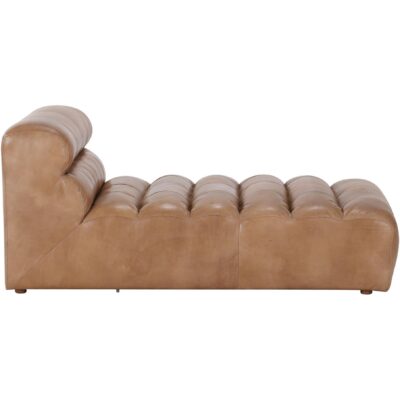 Alternative view of Ramsay Leather Chaise Tan