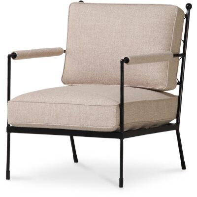 Alternative view of Vecchia Accent Chair Beige