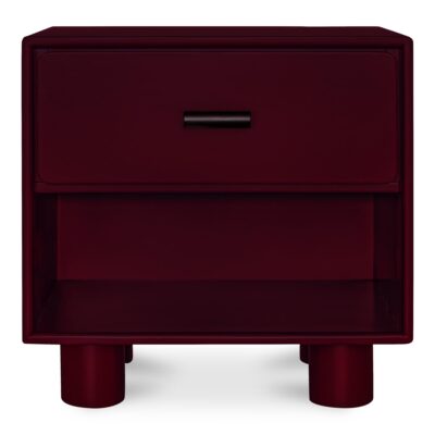Jolene Nightstand Deep Red