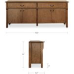 Caroline Sideboard Warm Brown - Image 10