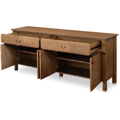 Alternative view of Caroline Sideboard Warm Brown