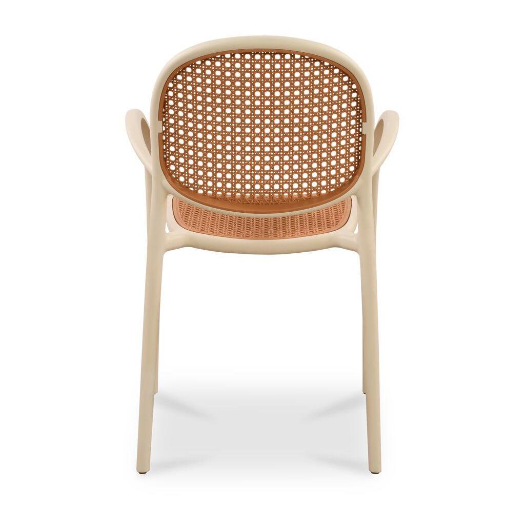 Soren Outdoor Dining Chair White (Set of Two) - Image 5