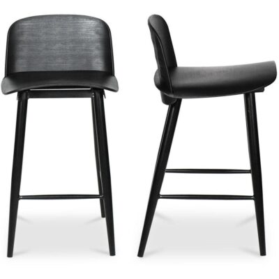 Alternative view of Looey Counter Stool Black (Set of 2)