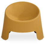 Nolla Outdoor Accent Chair Set of Two Yellow - Image 2