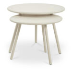 Kari Outdoor Nesting Coffee Table Cream - Image 3