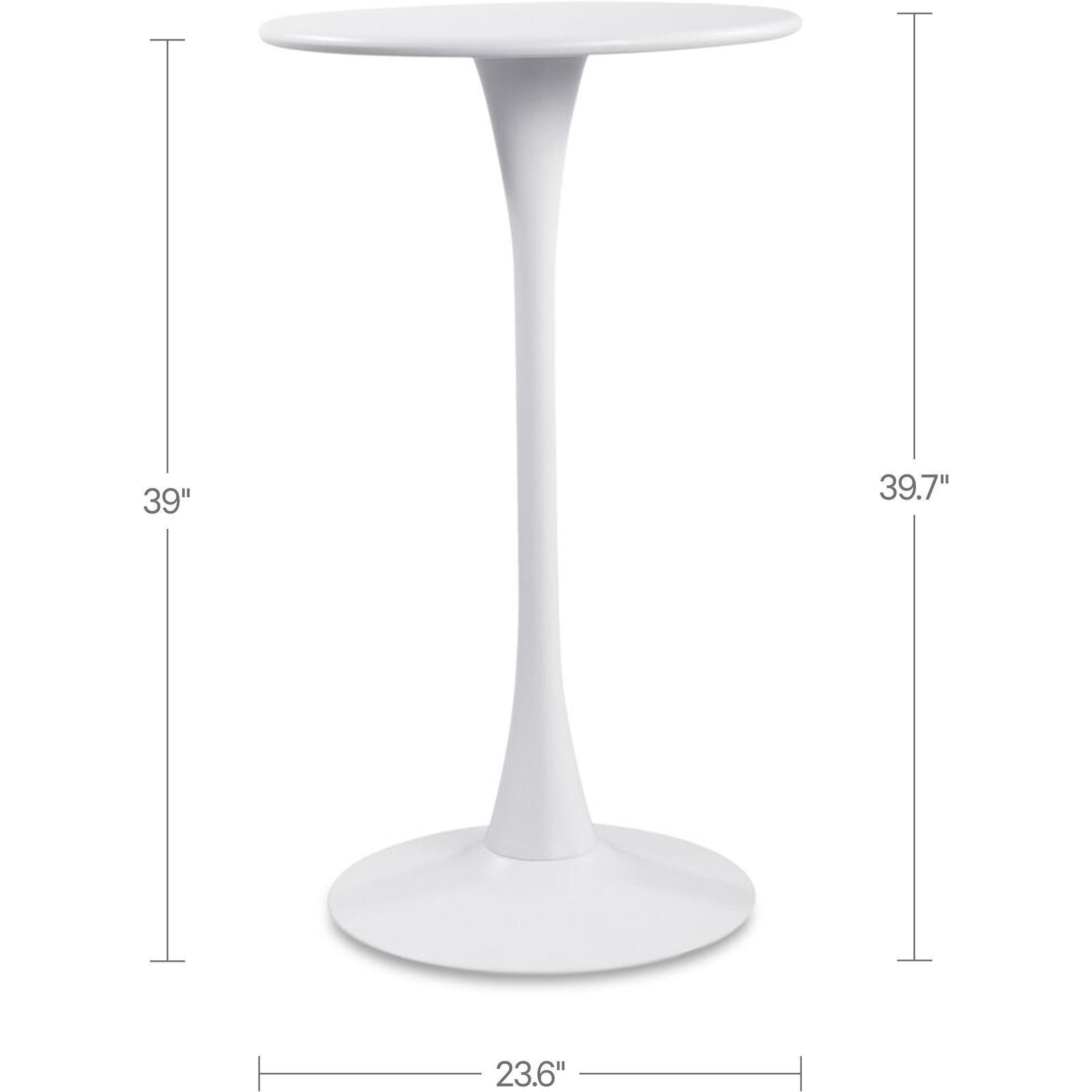 Gage Outdoor Bar Table White - Image 3
