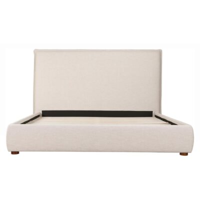 Alternative view of Luzon Queen Bed Tall Headboard Wheat