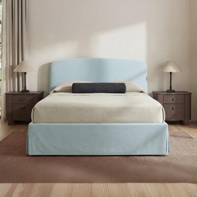 Alternative view of Joan Queen Storage Bed Light Blue RN-1150-45-0