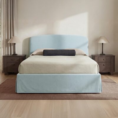 Alternative view of Joan King Storage Bed Light Blue