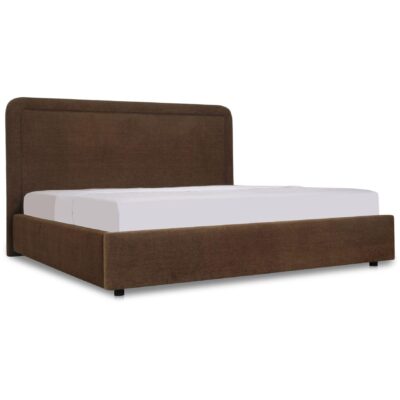 Alternative view of Simon Queen Storage Bed Brown