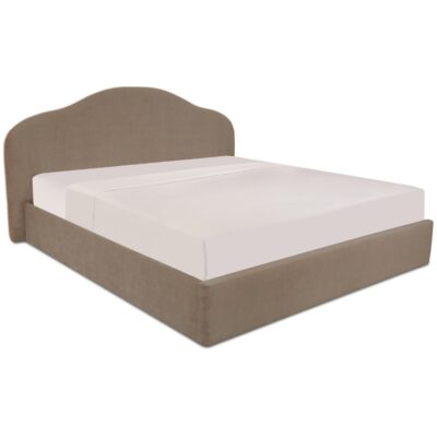 Alternative view of Maggie Queen Storage Bed Taupe