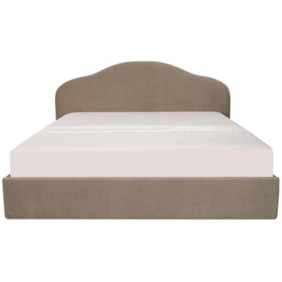 Maggie Queen Storage Bed Taupe